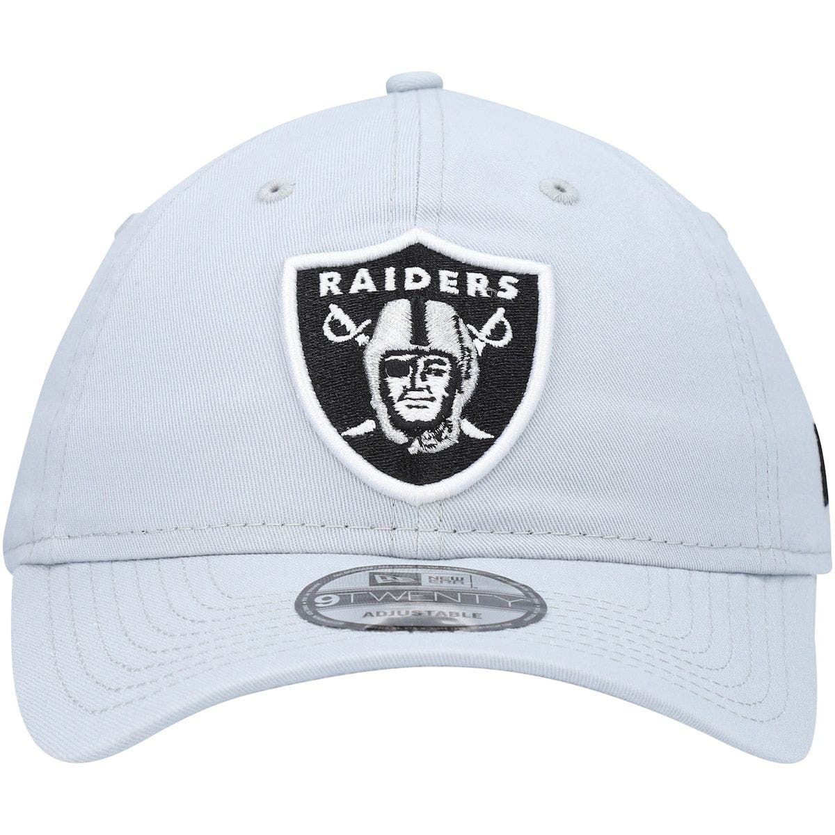 New Era Men's Black Las Vegas Raiders Core Classic 9TWENTY Adjustable Hat